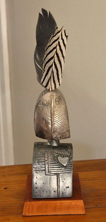 Pewter Heart Man